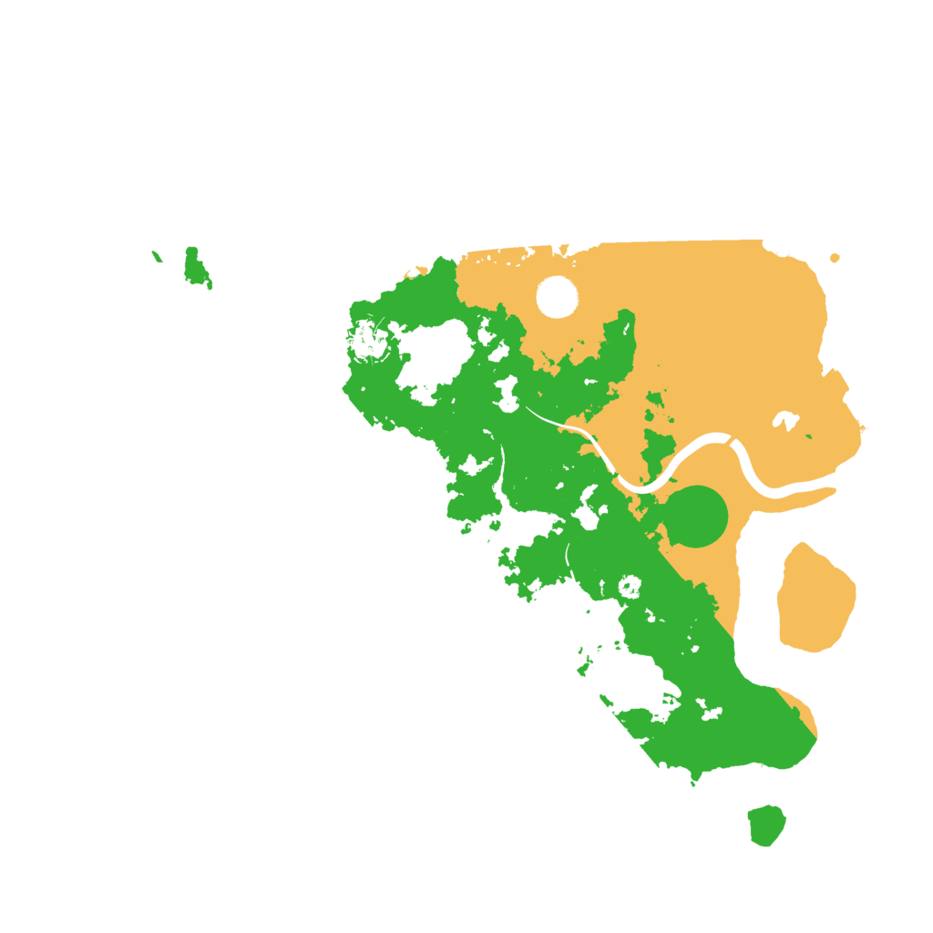 Biome Rust Map: Procedural Map, Size: 4000, Seed: 1222182419