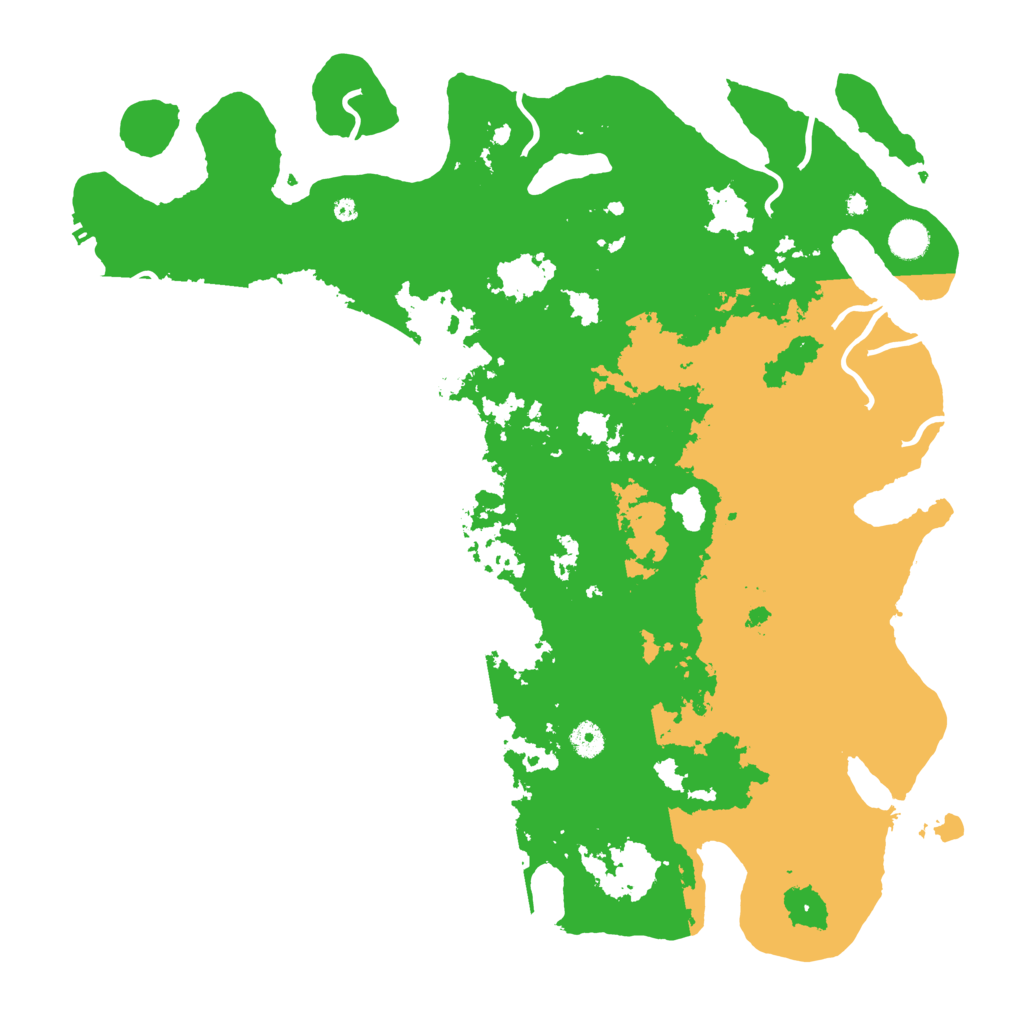 Biome Rust Map: Procedural Map, Size: 4500, Seed: 1056293986
