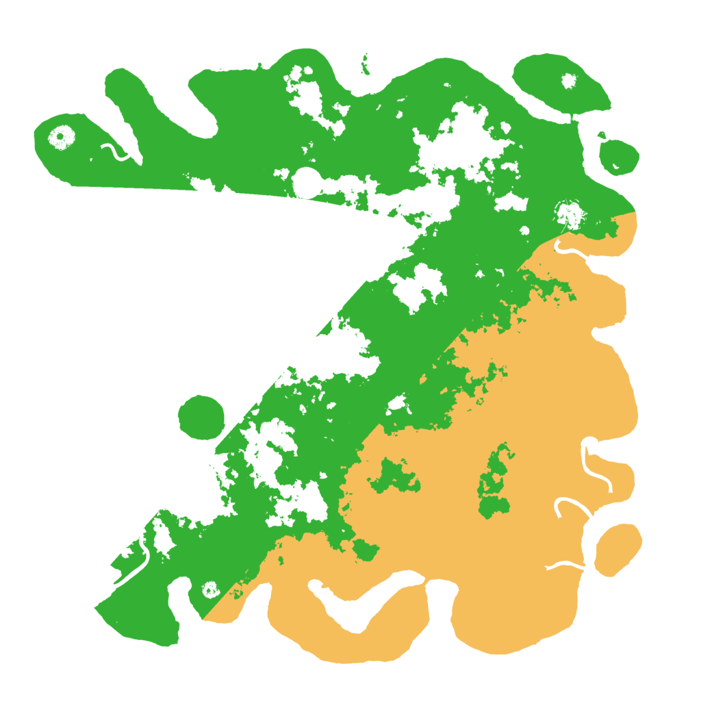 Biome Rust Map: Procedural Map, Size: 4250, Seed: 48535