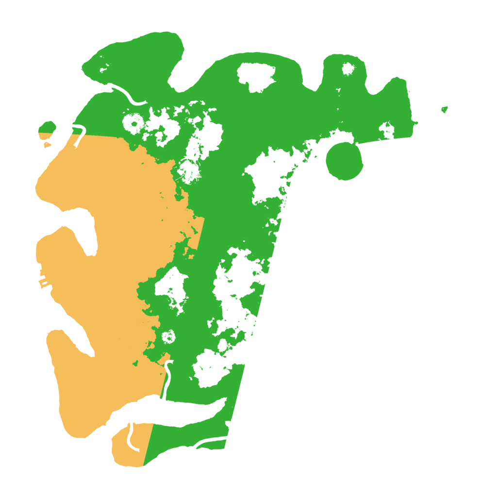 Biome Rust Map: Procedural Map, Size: 3700, Seed: 561