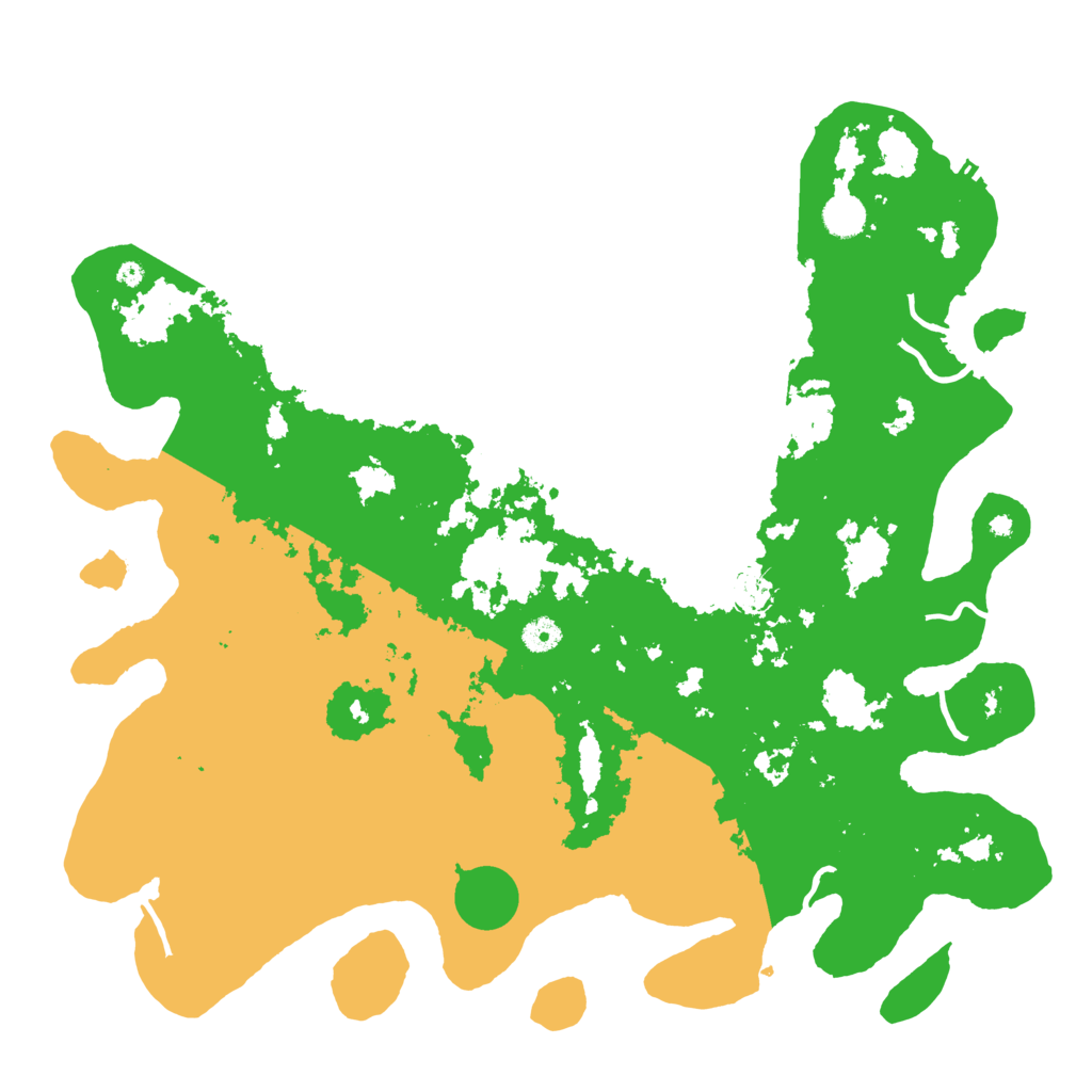Biome Rust Map: Procedural Map, Size: 4500, Seed: 2135746298