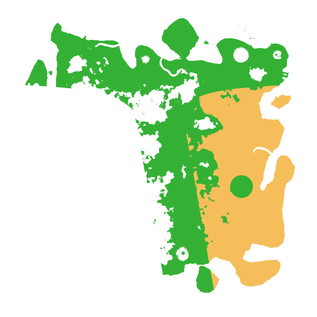 Biome Rust Map: Procedural Map, Size: 3700, Seed: 1201579220