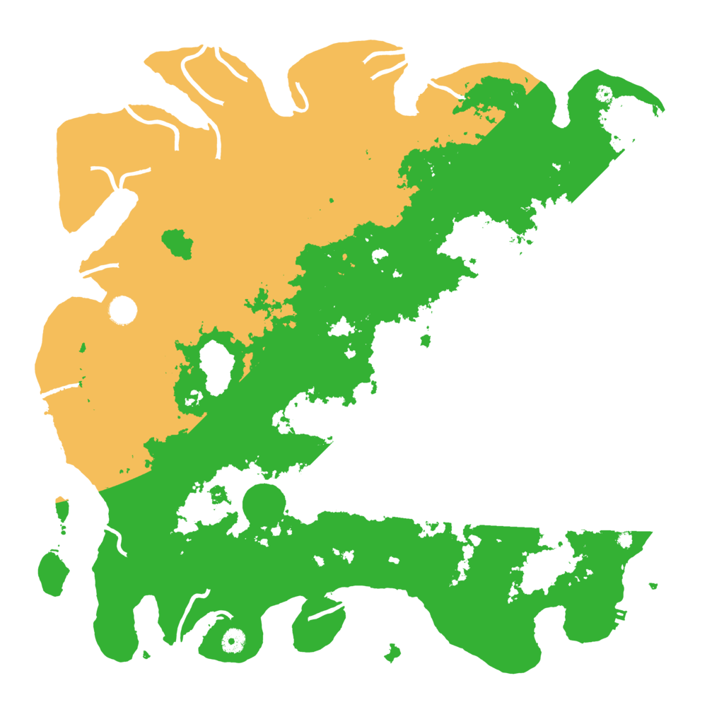 Biome Rust Map: Procedural Map, Size: 4500, Seed: 2110714552