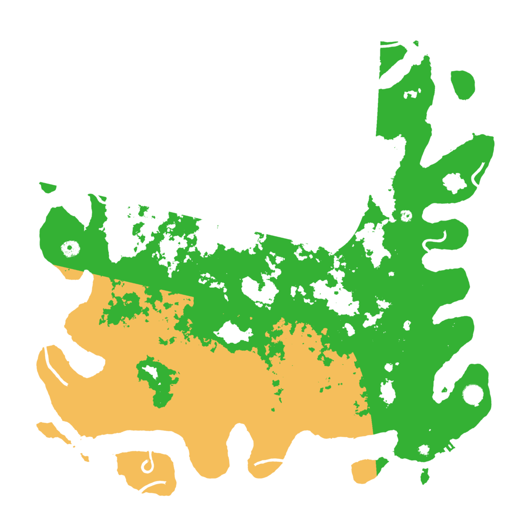 Biome Rust Map: Procedural Map, Size: 4500, Seed: 948765