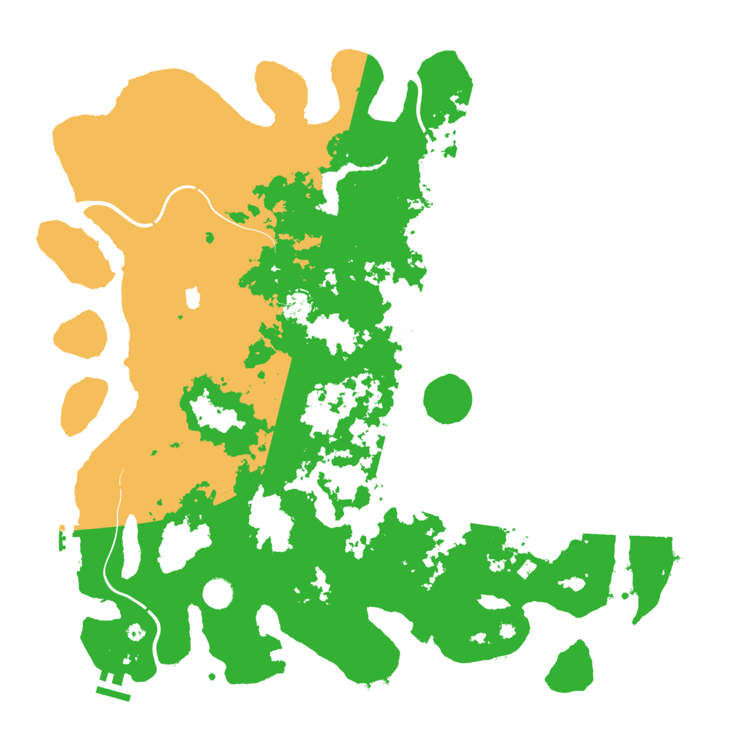 Biome Rust Map: Procedural Map, Size: 4250, Seed: 145455