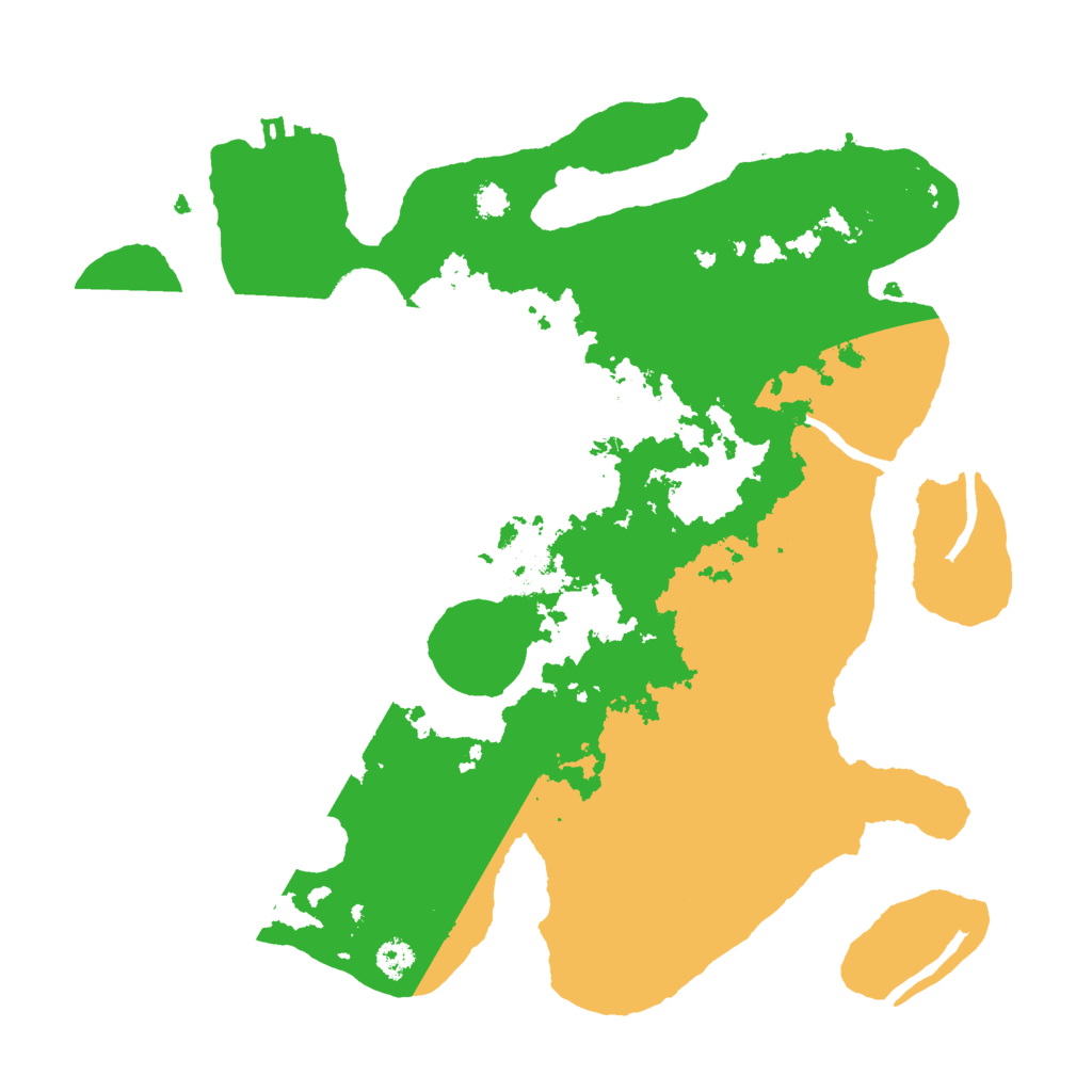 Biome Rust Map: Procedural Map, Size: 3000, Seed: 155532671