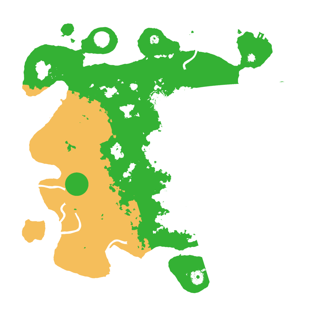 Biome Rust Map: Procedural Map, Size: 3500, Seed: 795325799