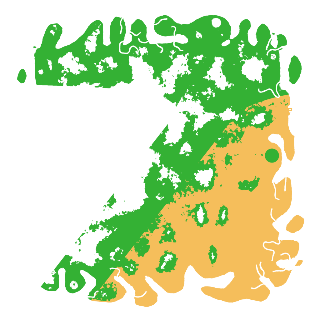 Biome Rust Map: Procedural Map, Size: 6000, Seed: 3378529