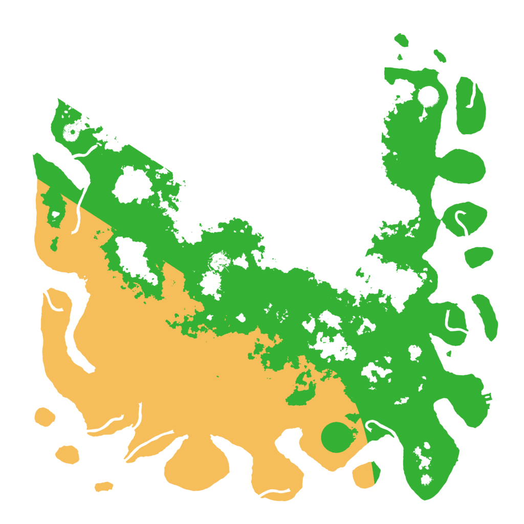 Biome Rust Map: Procedural Map, Size: 4500, Seed: 507919692