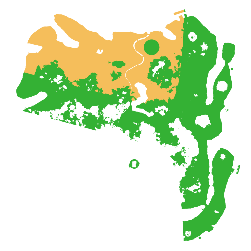 Biome Rust Map: Procedural Map, Size: 4250, Seed: 276482779