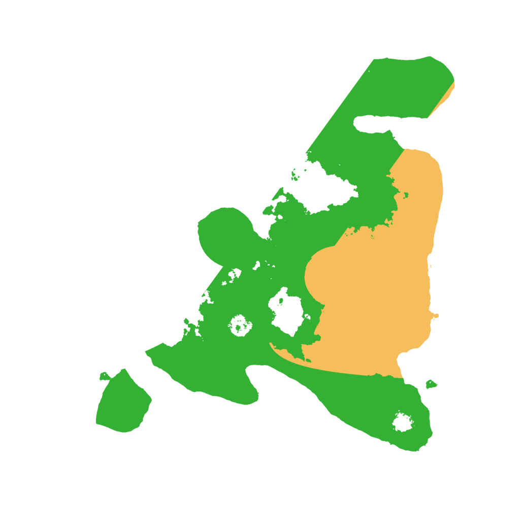 Biome Rust Map: Procedural Map, Size: 2500, Seed: 234234