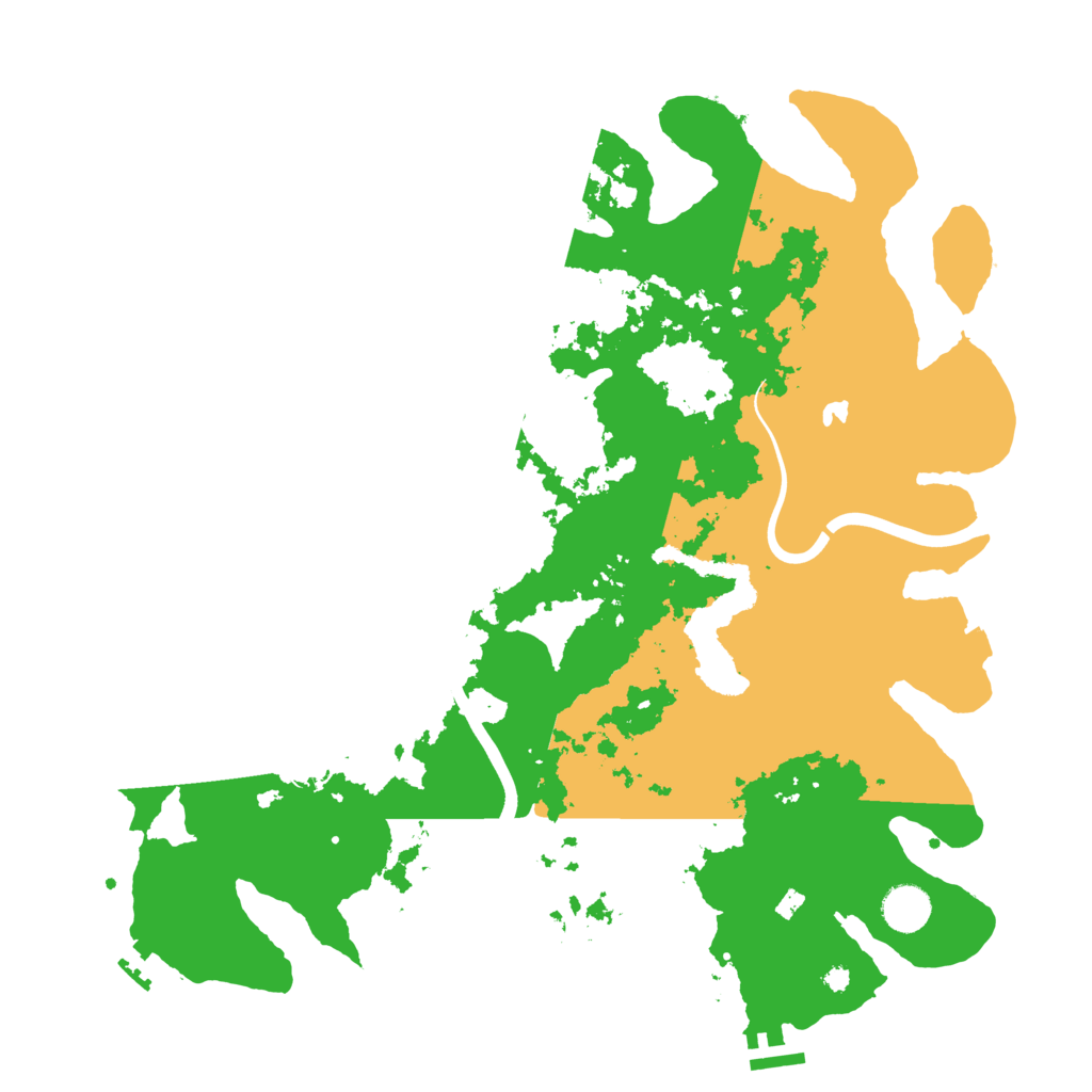 Biome Rust Map: Procedural Map, Size: 4000, Seed: 67012788