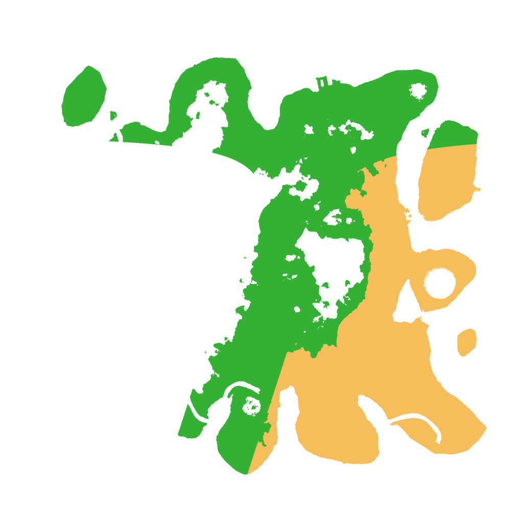 Biome Rust Map: Procedural Map, Size: 3000, Seed: 1213