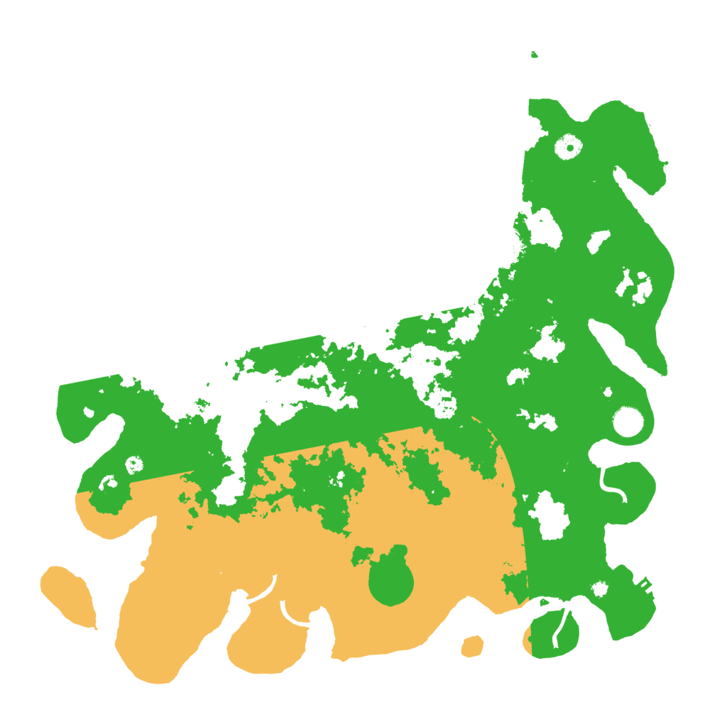 Biome Rust Map: Procedural Map, Size: 4250, Seed: 2036208140