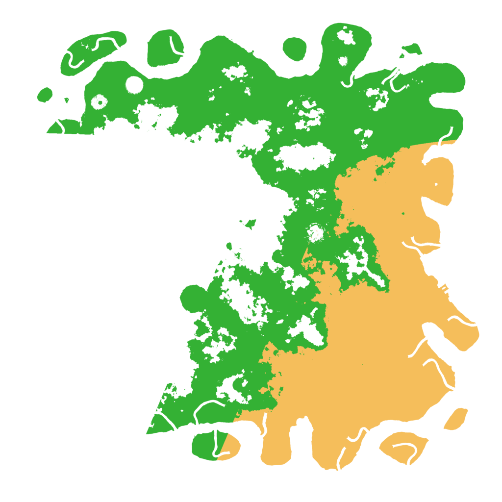 Biome Rust Map: Procedural Map, Size: 5000, Seed: 1166832012