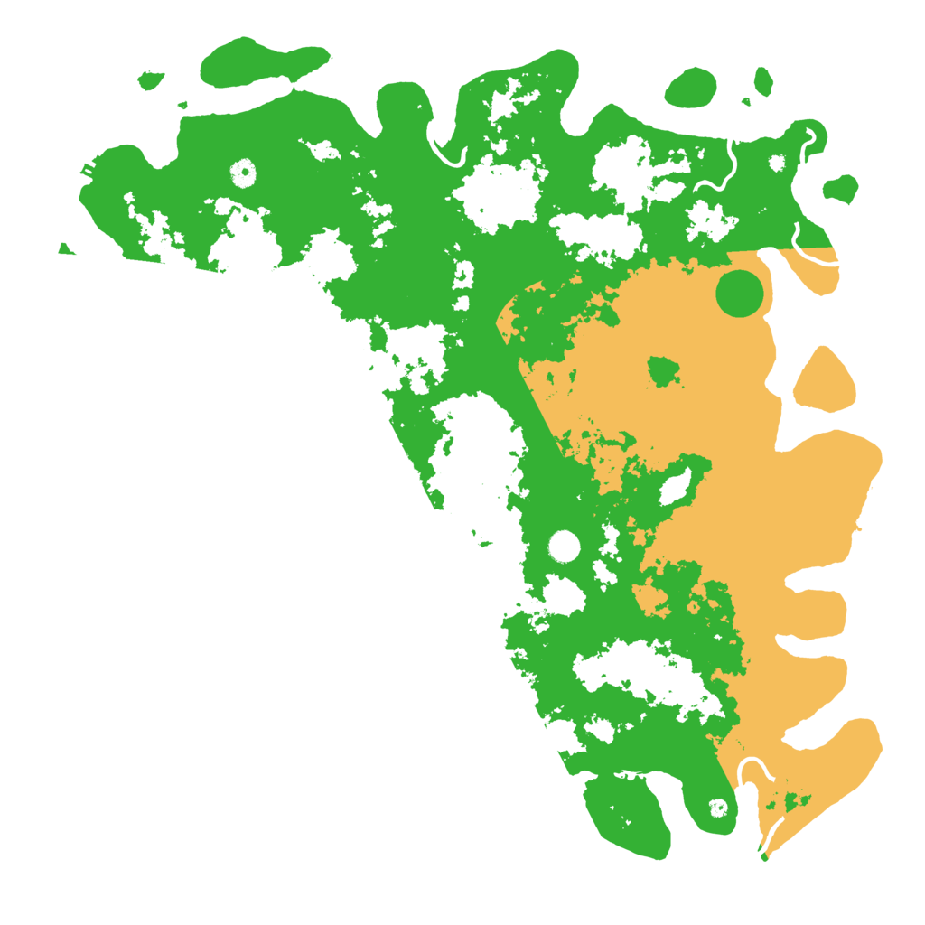 Biome Rust Map: Procedural Map, Size: 5120, Seed: 735277455