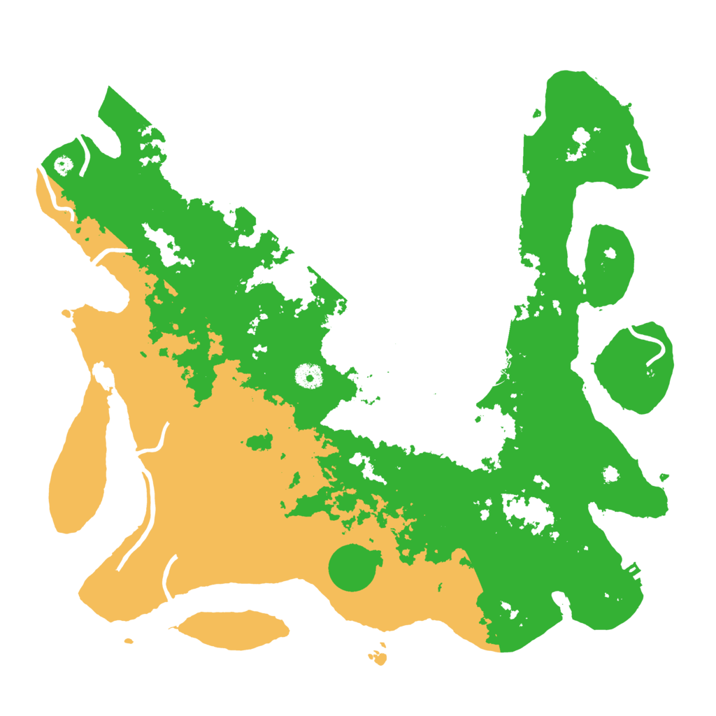 Biome Rust Map: Procedural Map, Size: 4000, Seed: 618547490