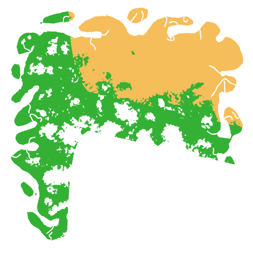 Biome Rust Map: Procedural Map, Size: 6000, Seed: 14337