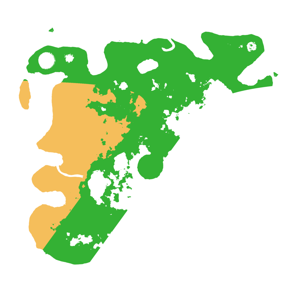Biome Rust Map: Procedural Map, Size: 3250, Seed: 24723645