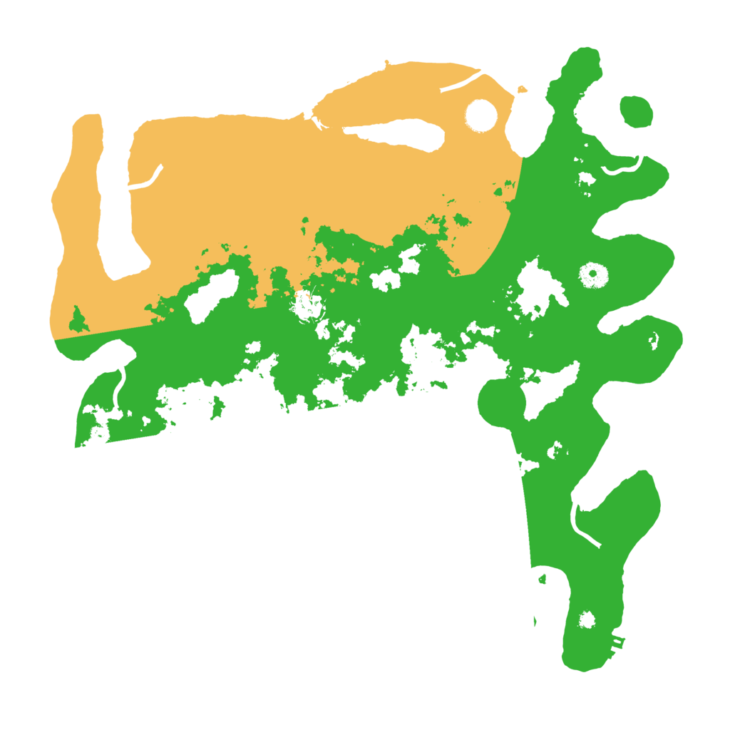 Biome Rust Map: Procedural Map, Size: 4000, Seed: 6519110