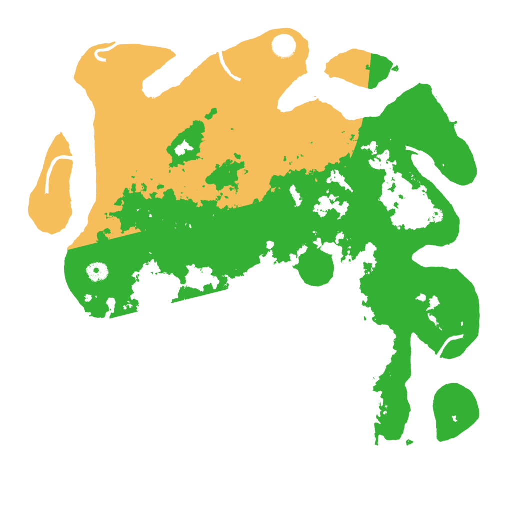 Biome Rust Map: Procedural Map, Size: 3800, Seed: 81340781