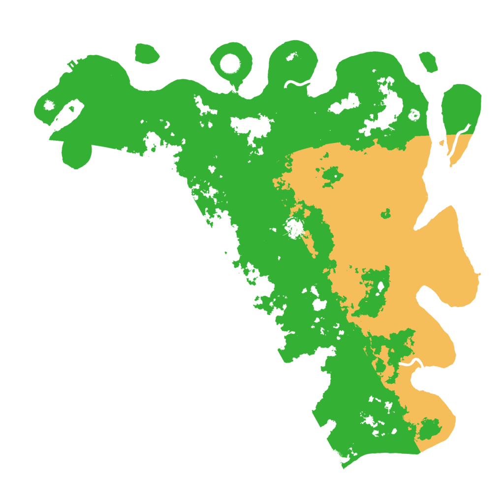 Biome Rust Map: Procedural Map, Size: 4500, Seed: 95175364
