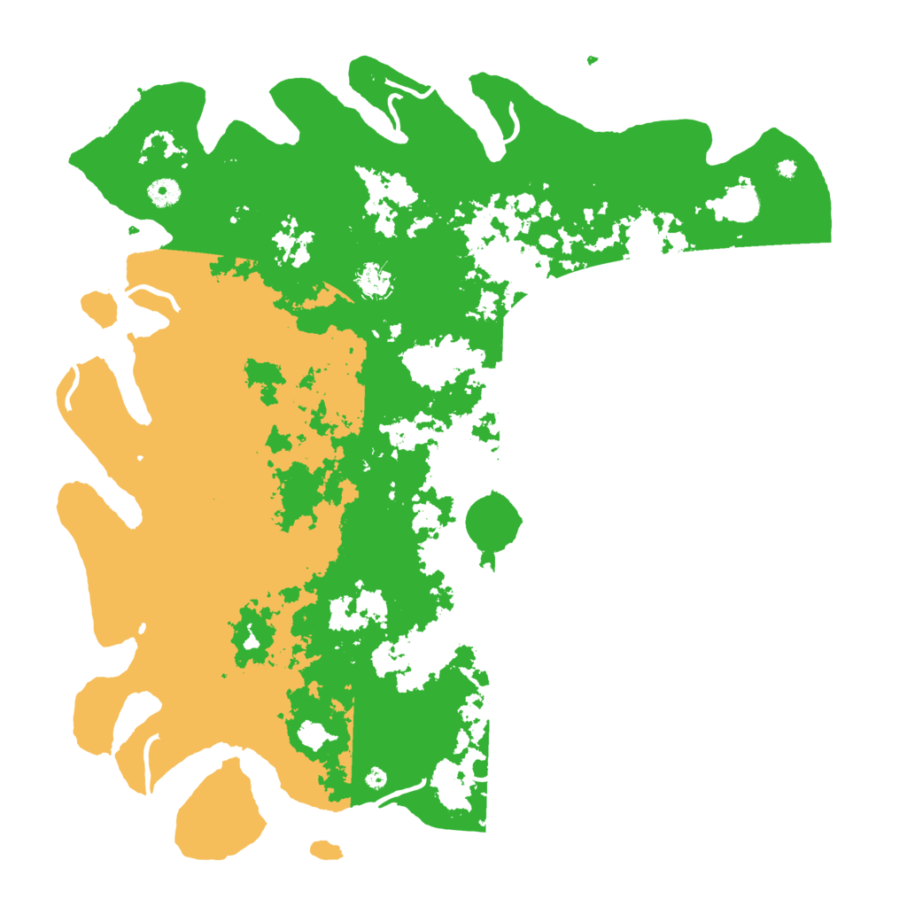 Biome Rust Map: Procedural Map, Size: 4500, Seed: 456983368