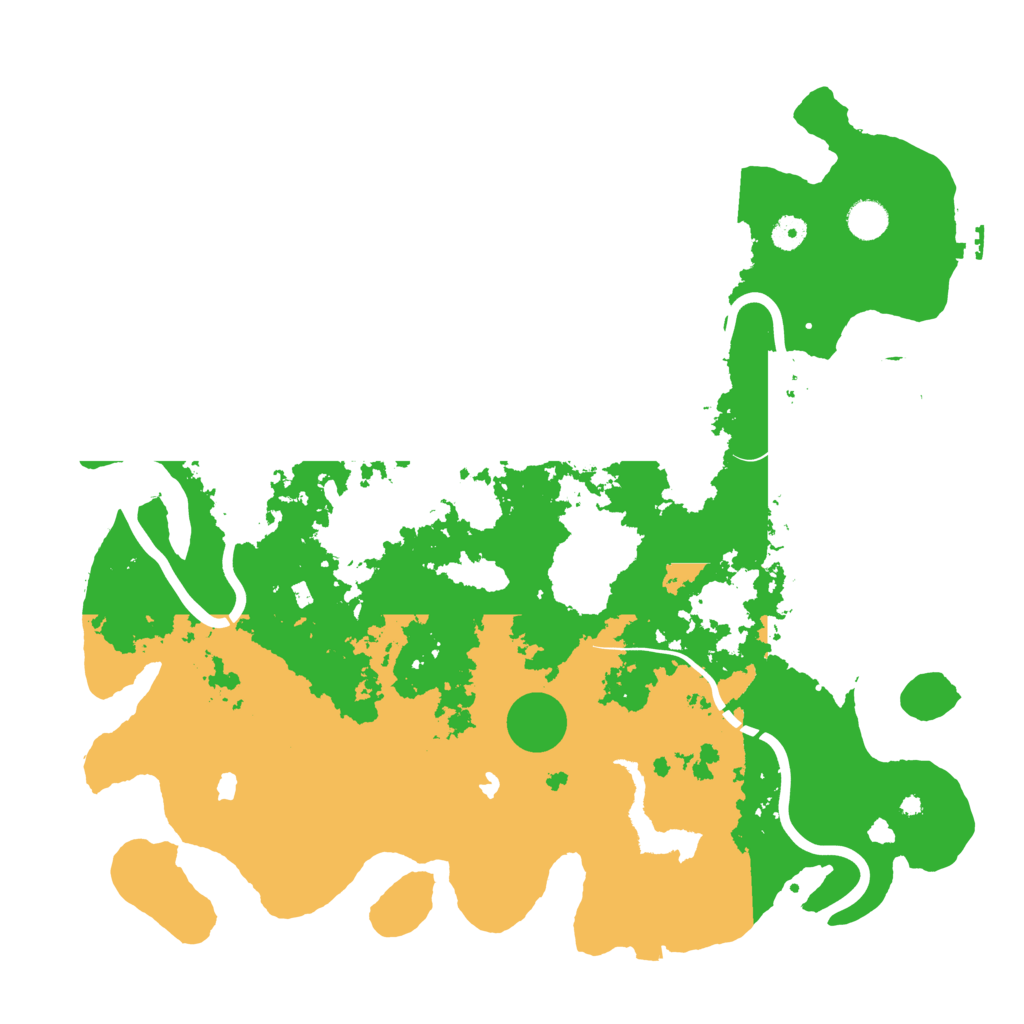 Biome Rust Map: Procedural Map, Size: 4500, Seed: 134064848
