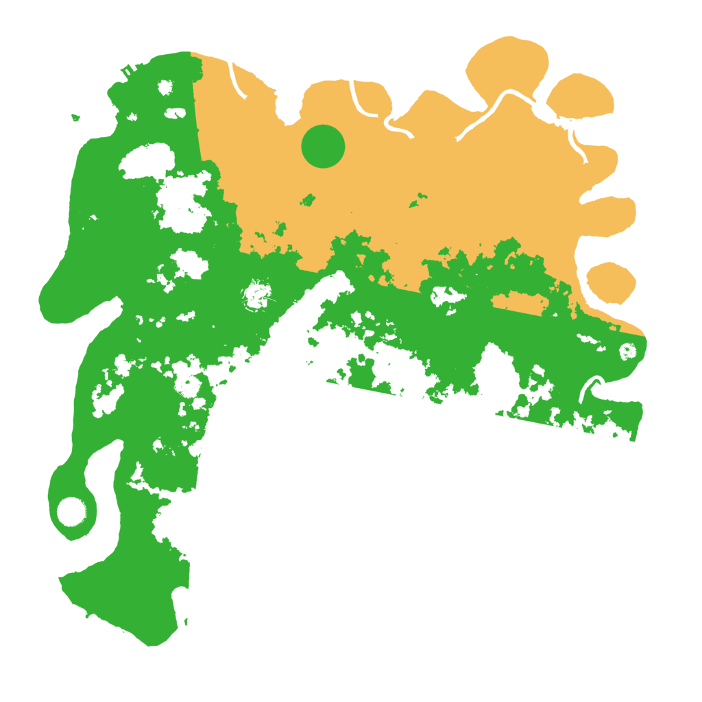 Biome Rust Map: Procedural Map, Size: 4250, Seed: 58477993