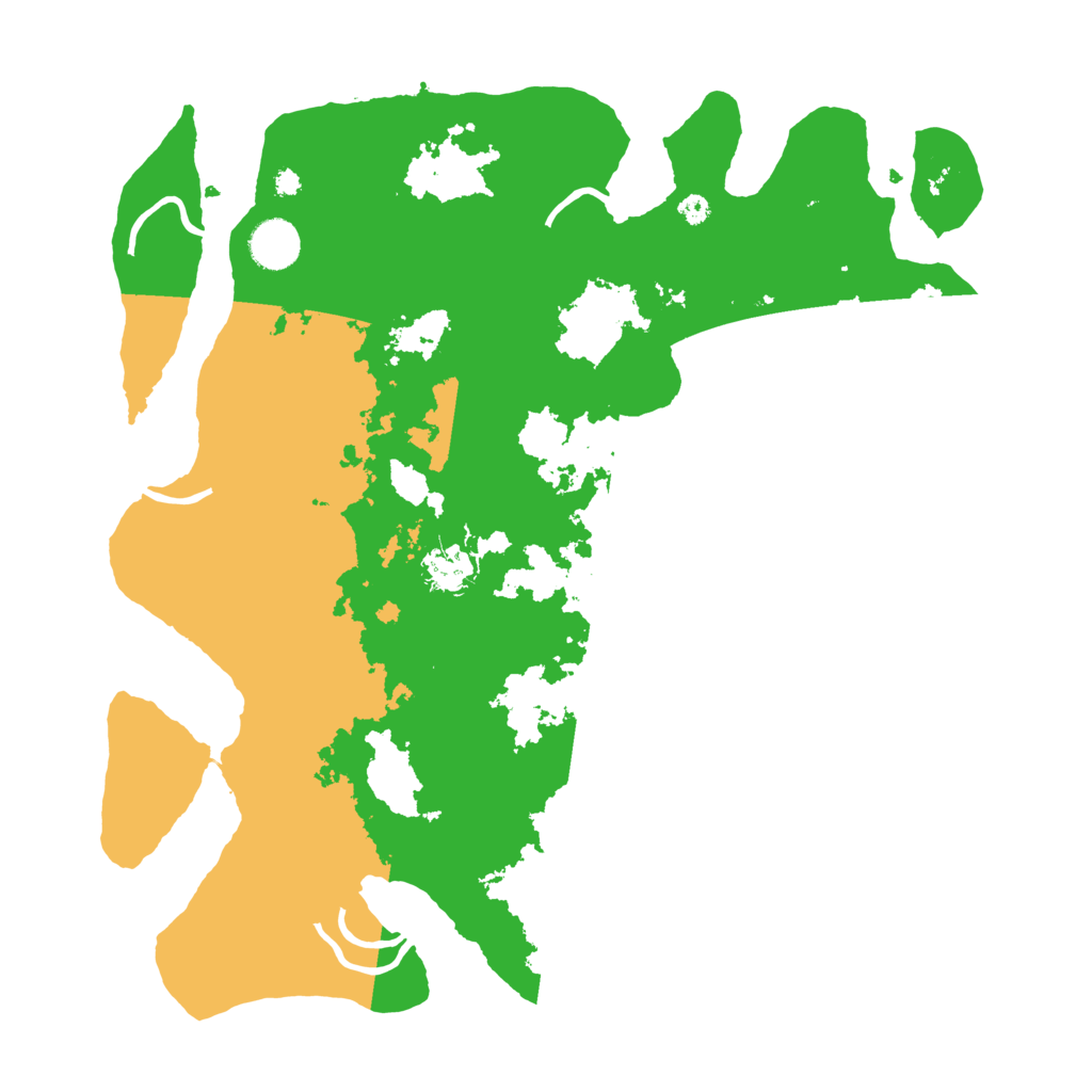 Biome Rust Map: Procedural Map, Size: 3800, Seed: 652987587