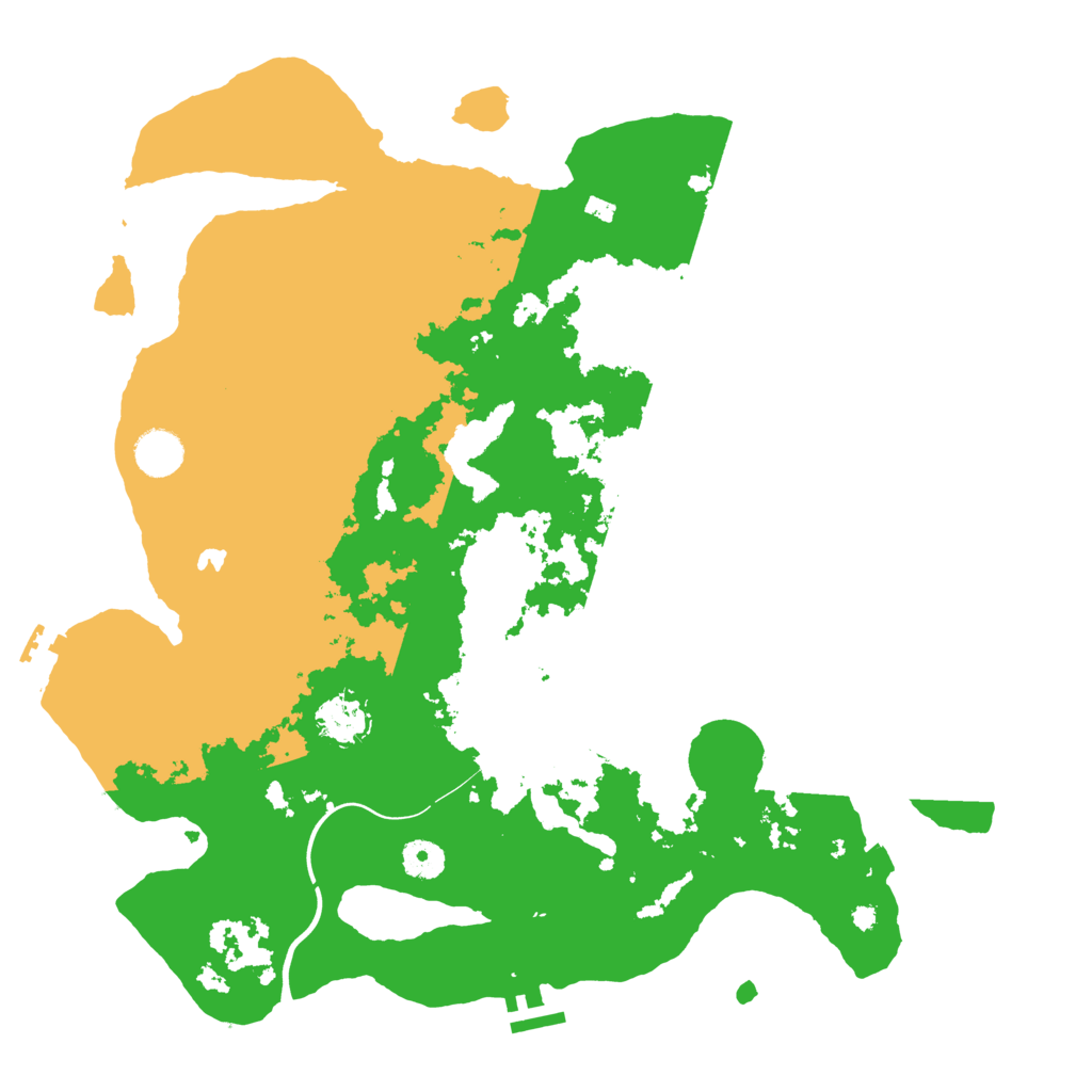 Biome Rust Map: Procedural Map, Size: 4000, Seed: 459459