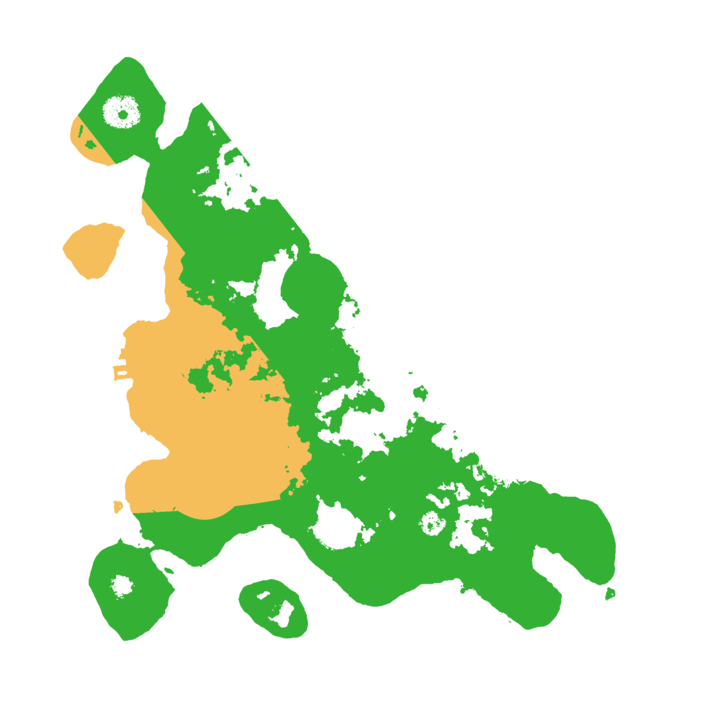 Biome Rust Map: Procedural Map, Size: 3000, Seed: 606998960