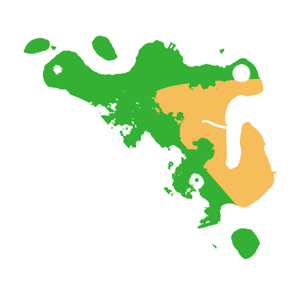 Biome Rust Map: Procedural Map, Size: 3000, Seed: 11785490