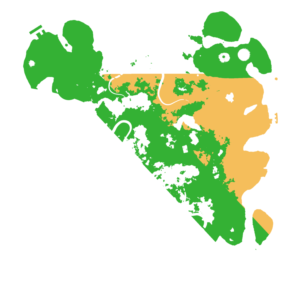 Biome Rust Map: Procedural Map, Size: 4250, Seed: 481089817