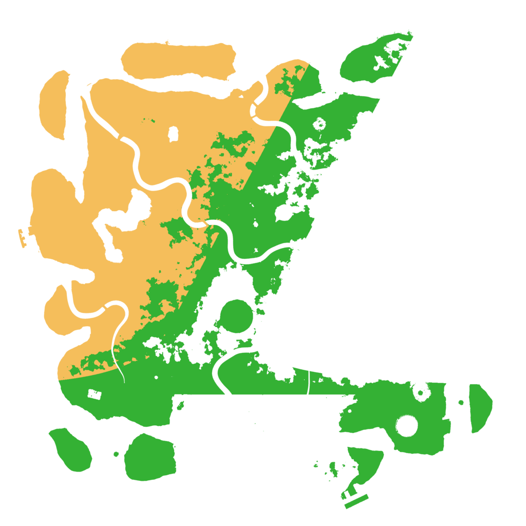 Biome Rust Map: Procedural Map, Size: 4250, Seed: 1353310425