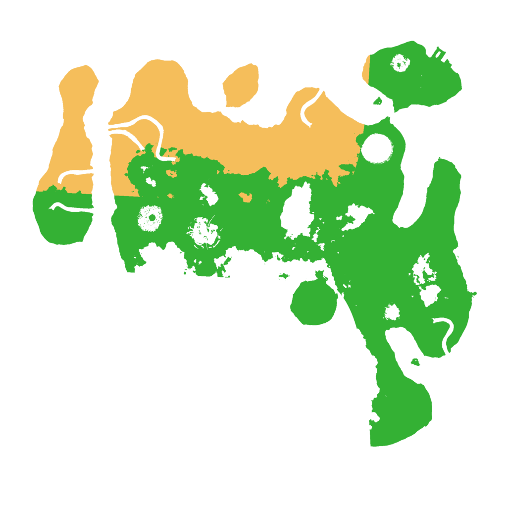 Biome Rust Map: Procedural Map, Size: 3000, Seed: 1025482304