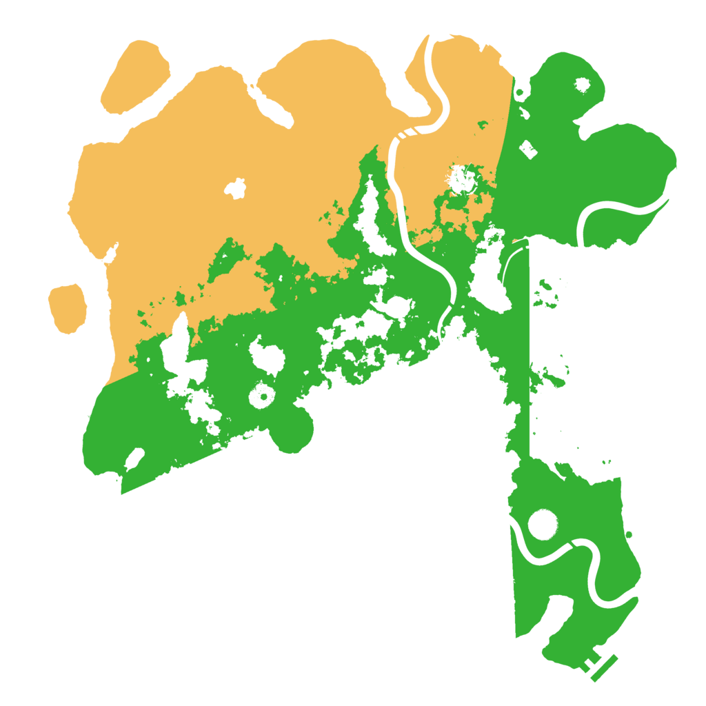 Biome Rust Map: Procedural Map, Size: 4250, Seed: 2022110399