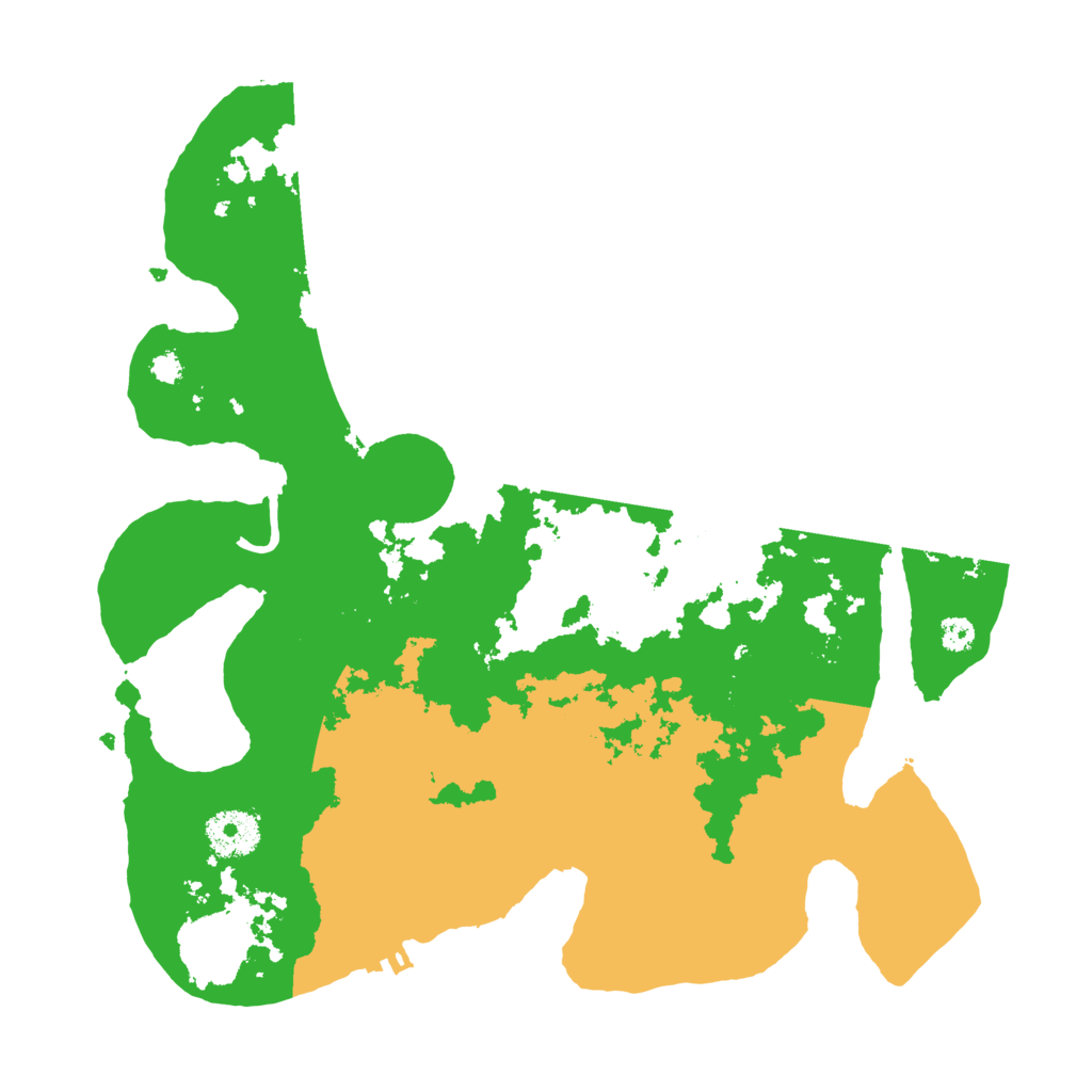 Biome Rust Map: Procedural Map, Size: 3250, Seed: 2009093042