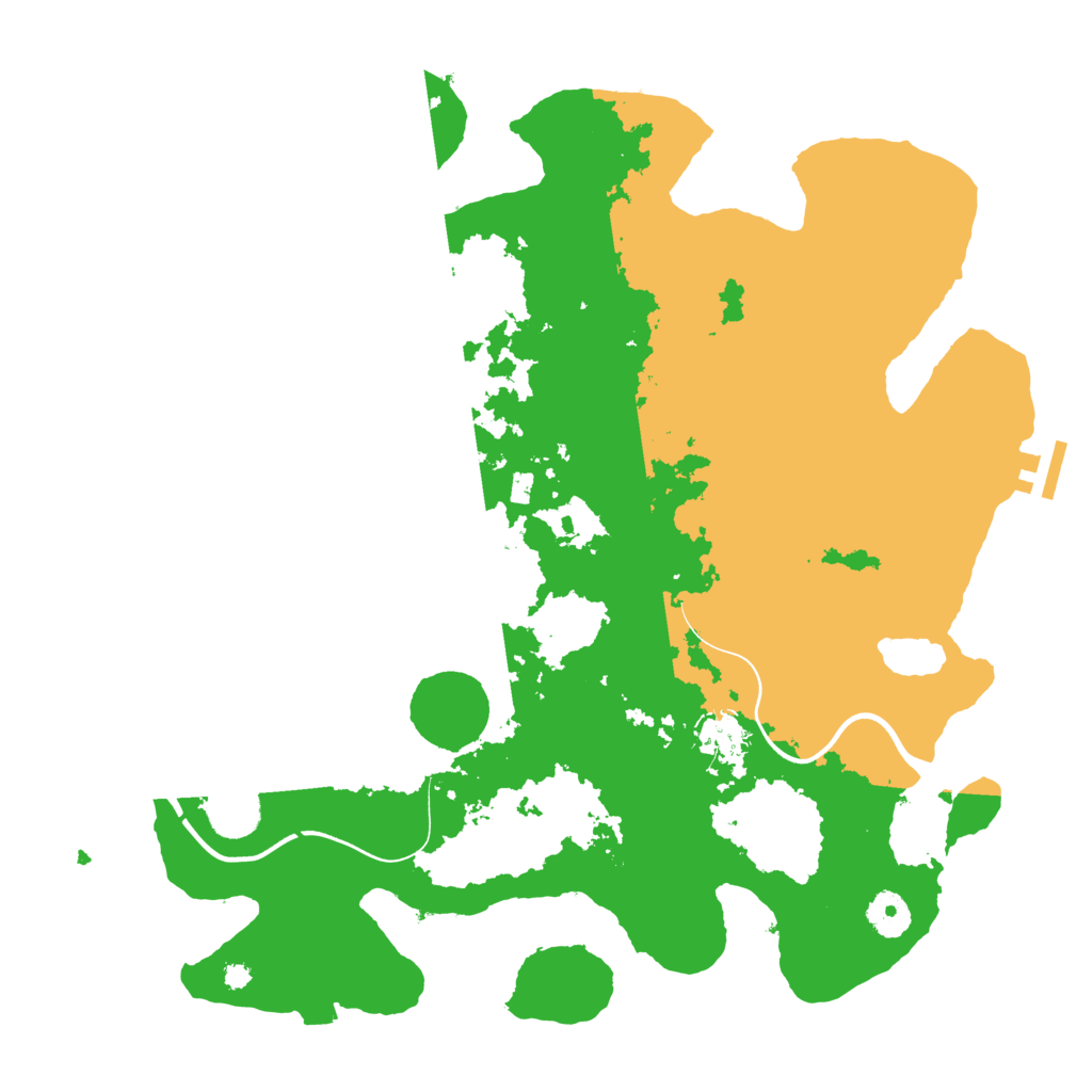 Biome Rust Map: Procedural Map, Size: 3750, Seed: 149860126
