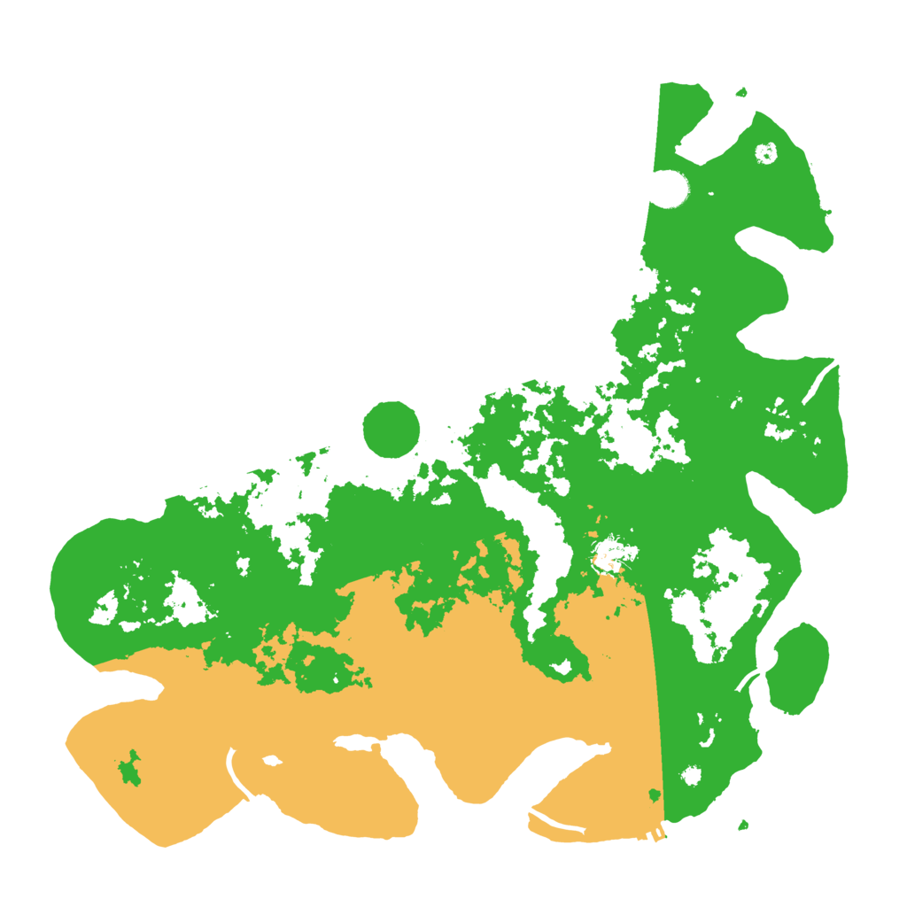 Biome Rust Map: Procedural Map, Size: 4250, Seed: 206163561