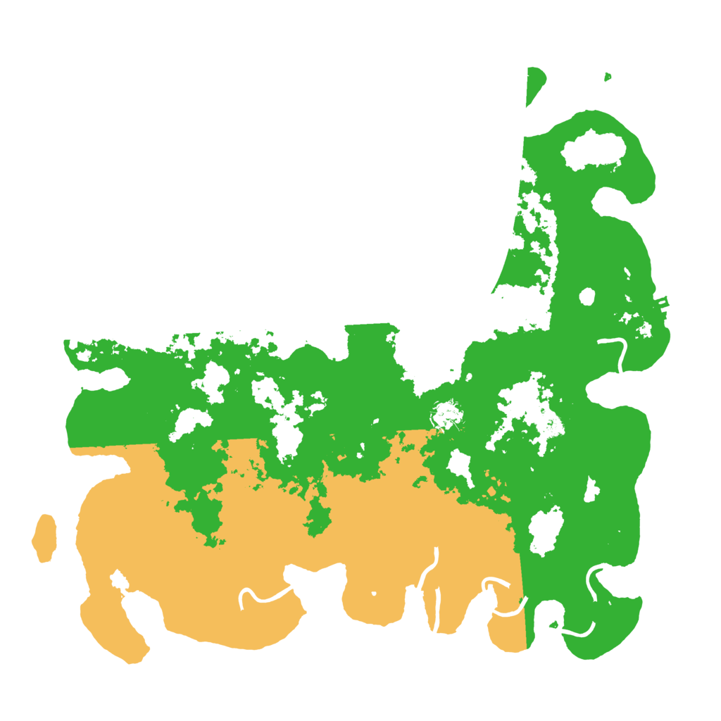 Biome Rust Map: Procedural Map, Size: 4300, Seed: 1103