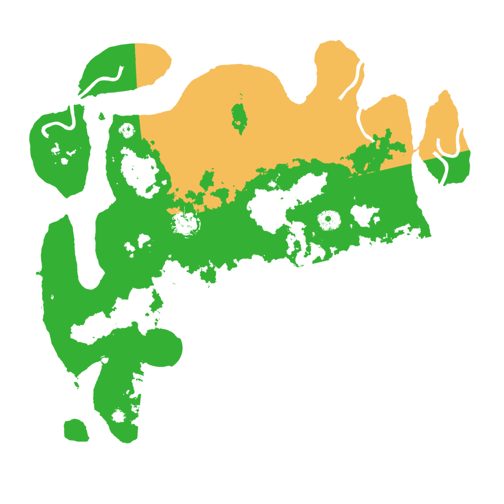 Biome Rust Map: Procedural Map, Size: 3500, Seed: 1621008369