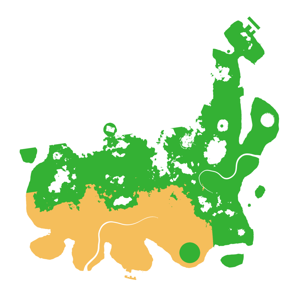 Biome Rust Map: Procedural Map, Size: 3750, Seed: 1515644672