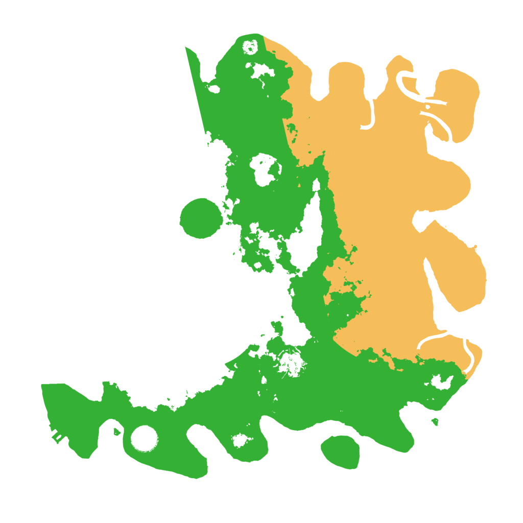 Biome Rust Map: Procedural Map, Size: 3500, Seed: 178020768