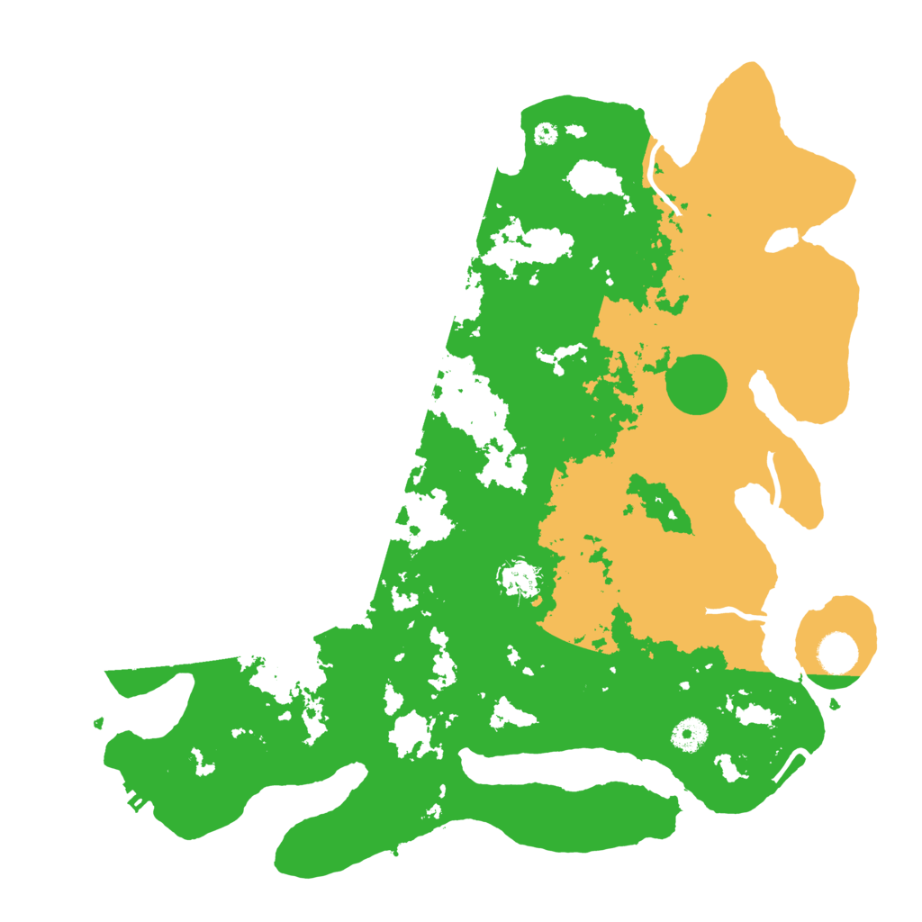 Biome Rust Map: Procedural Map, Size: 4000, Seed: 20020121