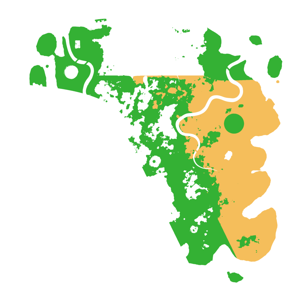 Biome Rust Map: Procedural Map, Size: 4000, Seed: 12712