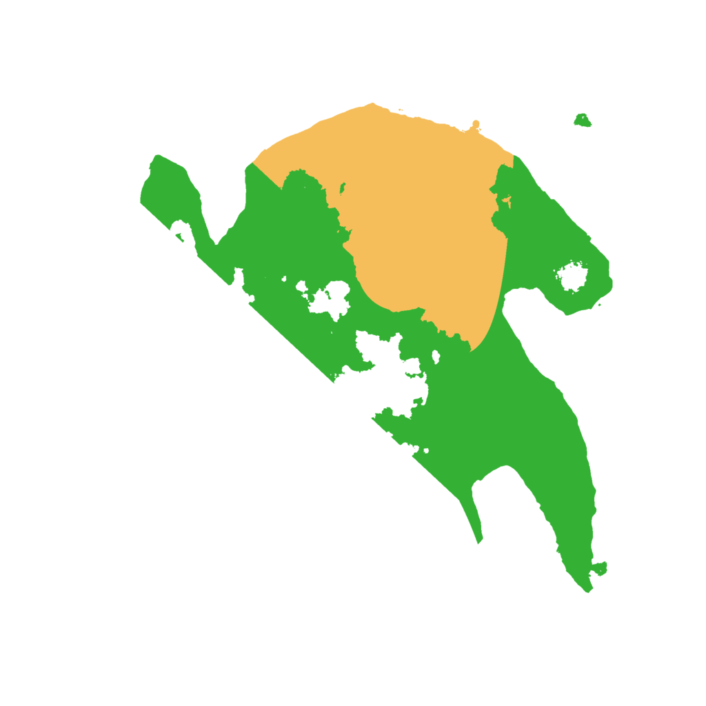 Biome Rust Map: Procedural Map, Size: 2200, Seed: 1037621063