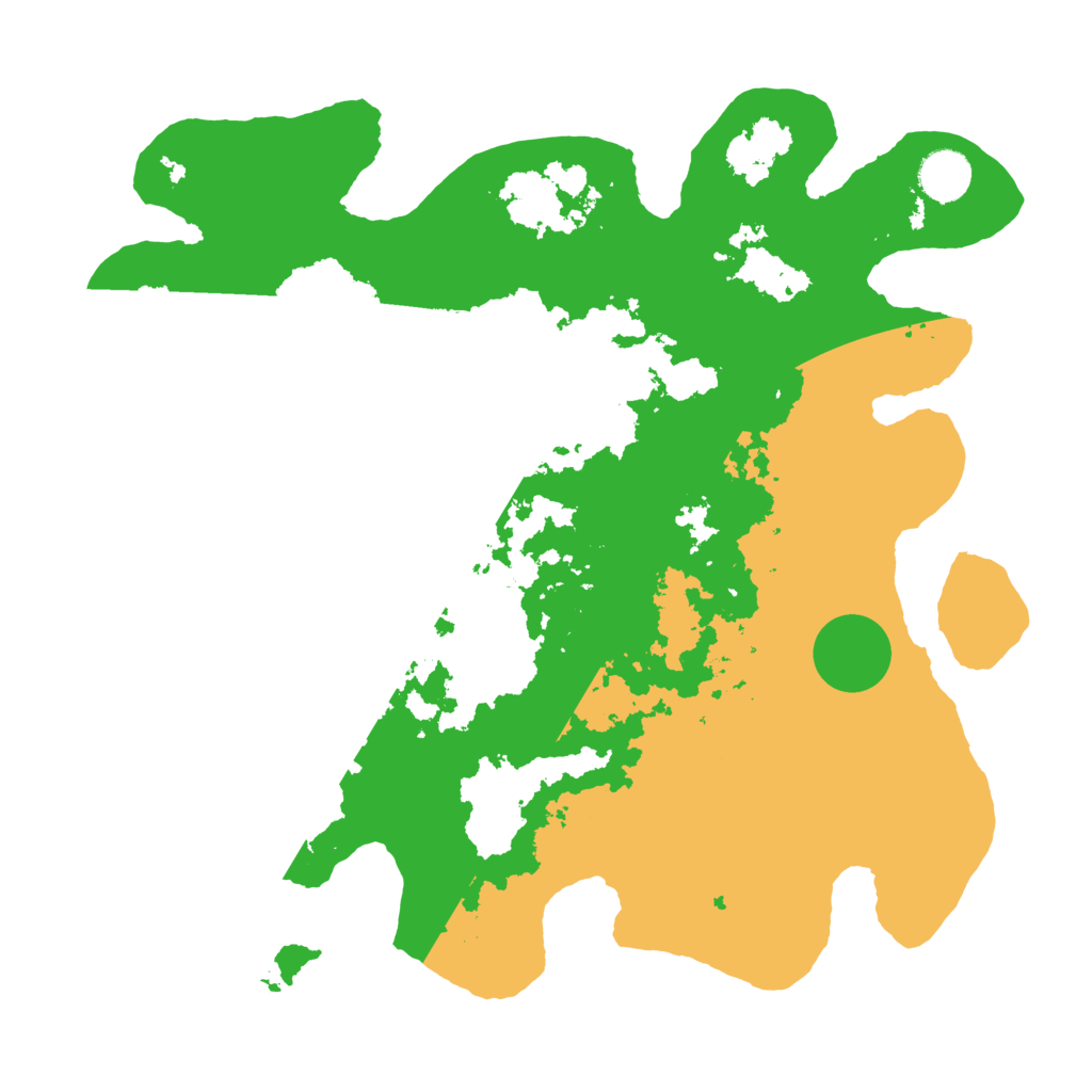 Biome Rust Map: Barren, Size: 3700, Seed: 722465477