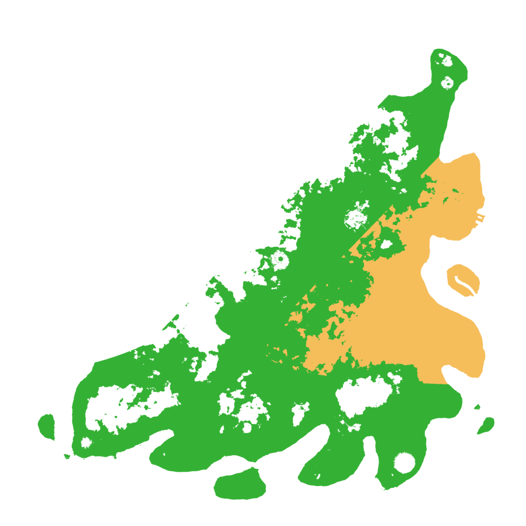 Biome Rust Map: Procedural Map, Size: 4500, Seed: 722100455