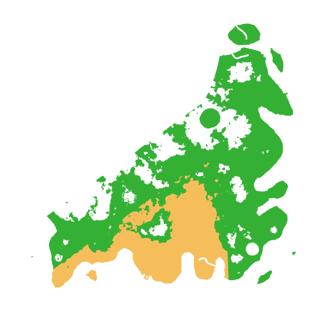 Biome Rust Map: Procedural Map, Size: 4250, Seed: 7155224